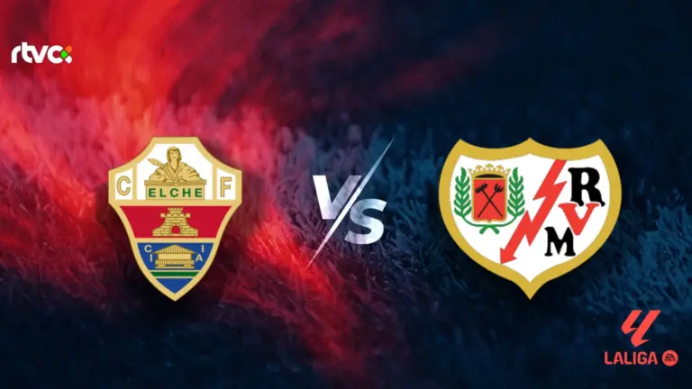 Elche CF vs Rayo Vallecano: horario, alineaciones y minuto a minuto | LaLiga EA Sports 25-26
