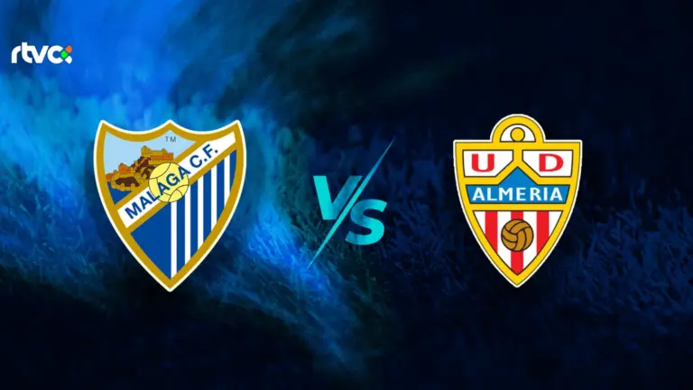 Málaga CF vs UD Almería: horario, alineaciones y minuto a minuto | LaLiga Hypermotion 25-26