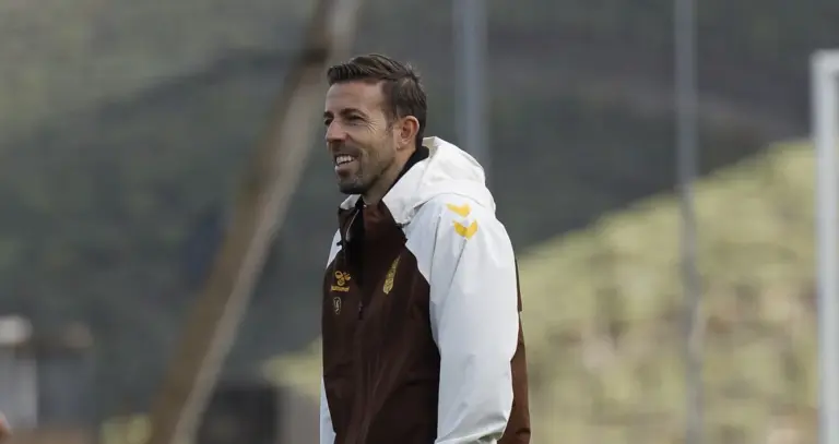 Luis García, convencido de ganar a la Cultural Leonesa, descarta que haya crisis