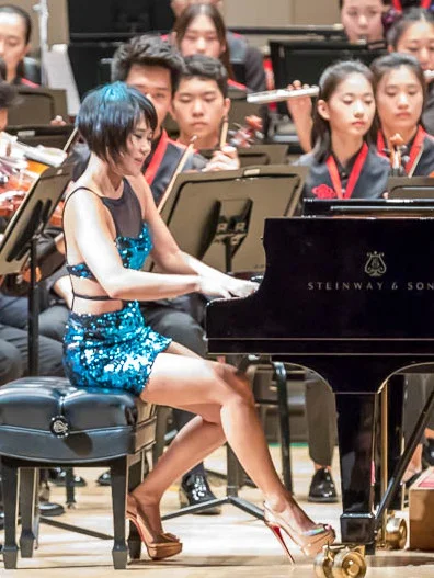 La pianista china Yuja Wang actuará en el Festival Internacional de Música de Canarias