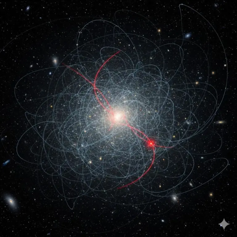 Una sola colisión podría explicar la materia oscura en galaxias enanas