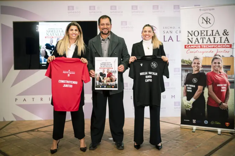 La Laguna estrena el primer Campus de Tecnificación Noelia y Natalia Ramos