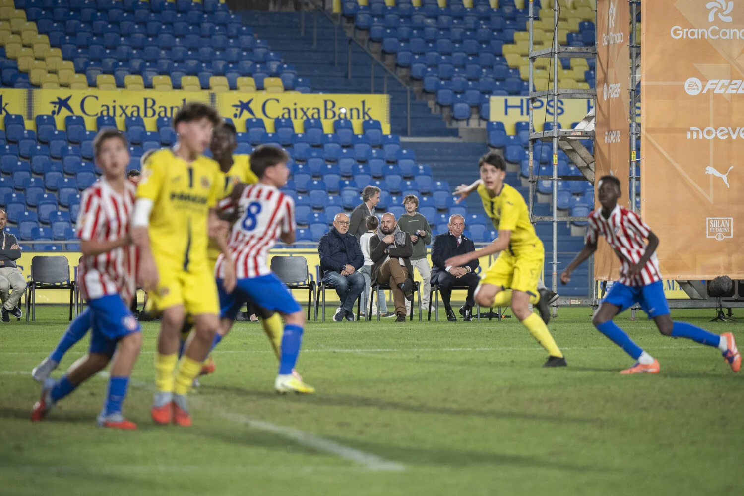 El Atlético de Madrid se proclama campeón de LaLiga Futures en Gran Canaria al vencer al Villarreal CF (1-0). Imagen cedida por el Cabildo de Gran Canaria.