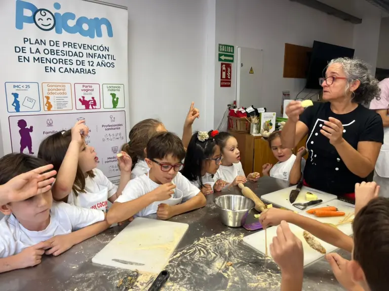 Estudiantes de Primaria conocen la alimentación saludable