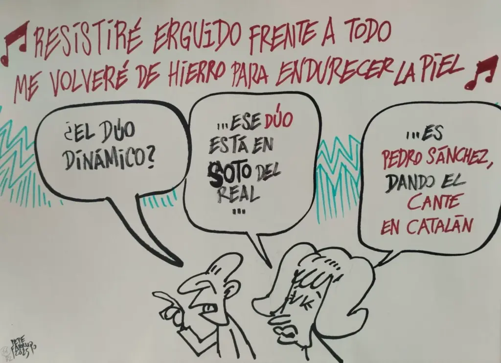 Farruqo. Viñeta. Cataluña. 3 de diciembre. 