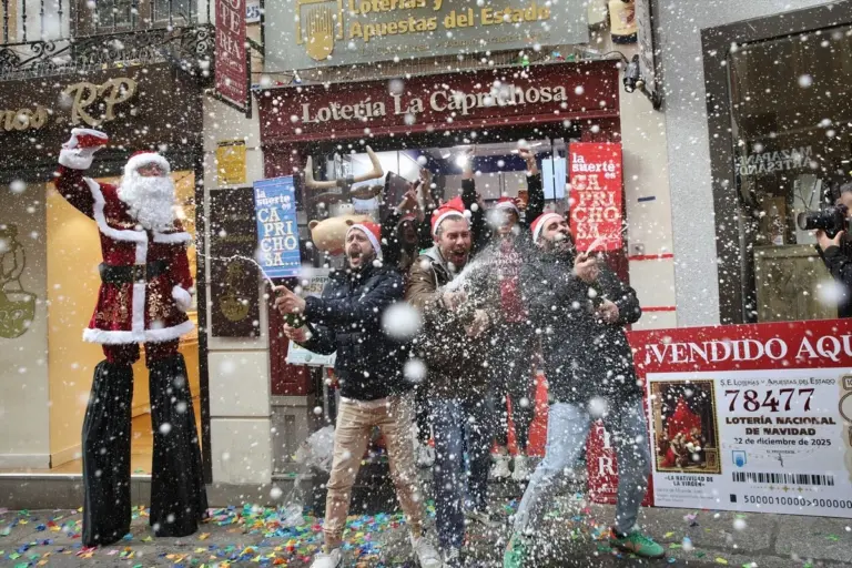 Loterías paga más de 710 millones de euros en premios del Sorteo de Navidad 2025 en dos días