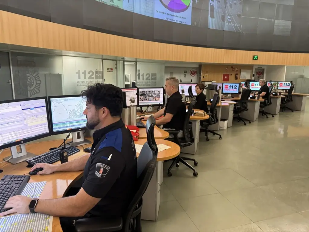 El SUMA112 de Madrid ha informado de los dos fallecimientos por arma blanca durante la Nochebuena / Sala de operaciones del SUMA112 / Archivo Europa Press