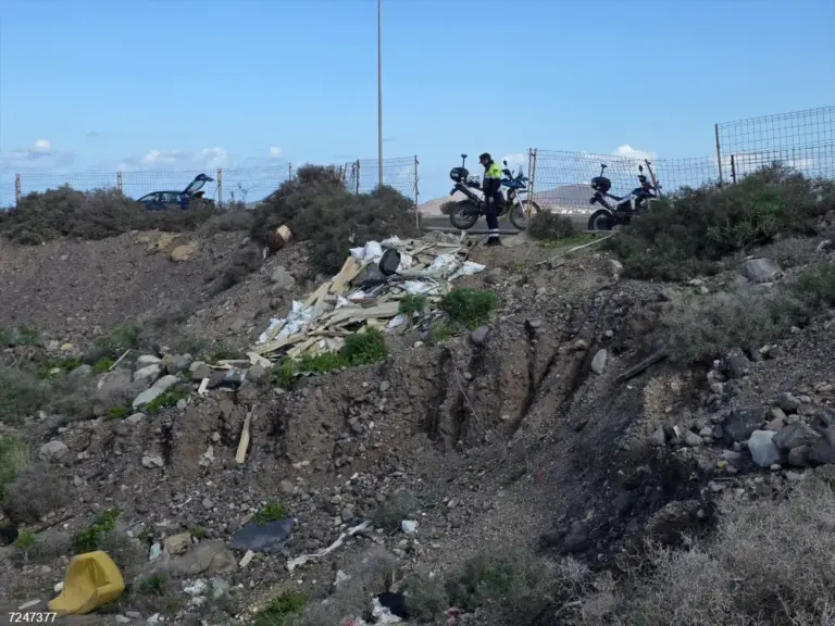 Identifican al responsable del vertido de residuos peligrosos en Las Palmas de Gran Canaria