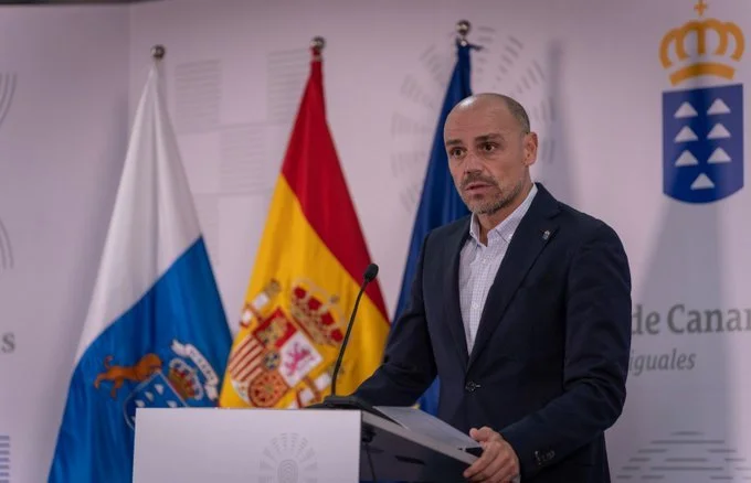 Alfonso Cabello, portavoz del Gobierno de Canarias. Imagen Presidencia del Gobierno