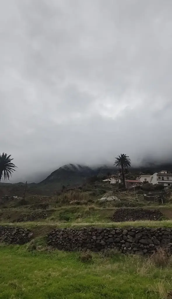 Borrasca Francis, Alojera, La Gomera