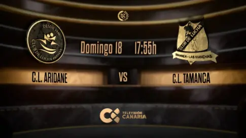 Luchada derbi en el Valle de Aridane