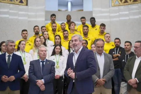 Clavijo recibe al Guaguas y Heidelberg, campeones de la Supercopa de Voleibol