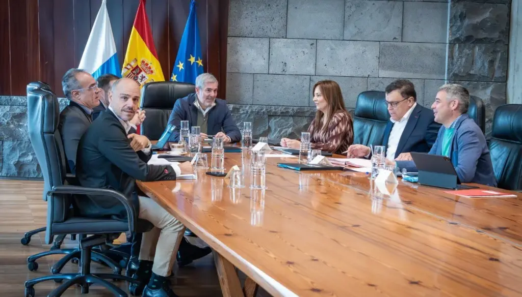 Consejo de Gobierno deliberó sobre el cero energético de La Gomera, 19 enero 2026. Imagen Presidencia del Gobierno.