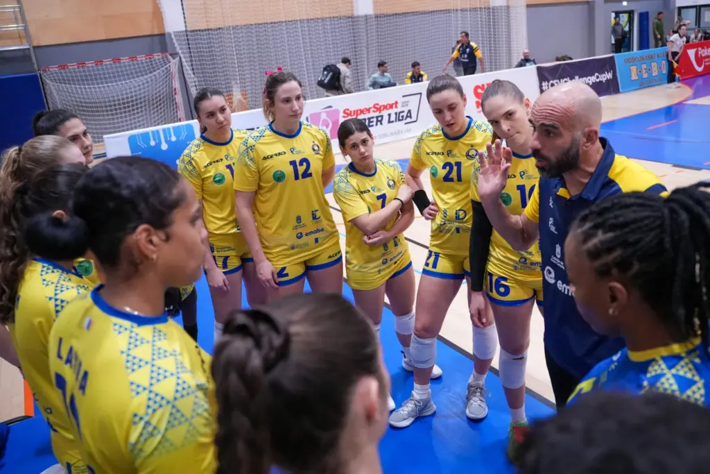 Juan Diego valorando la victoria ante el OK Nebo