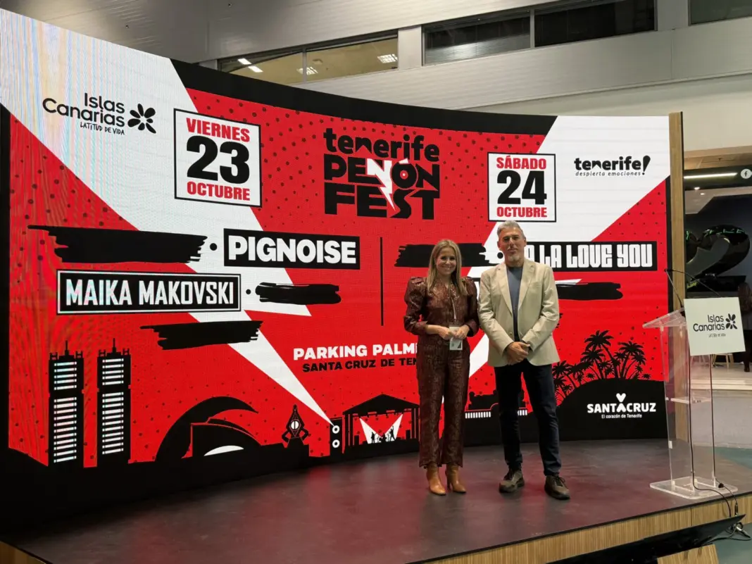 La La Love You, Pignoise, Biznaga y Maika Makovski encabezarán el Tenerife Peñón Fest 2026