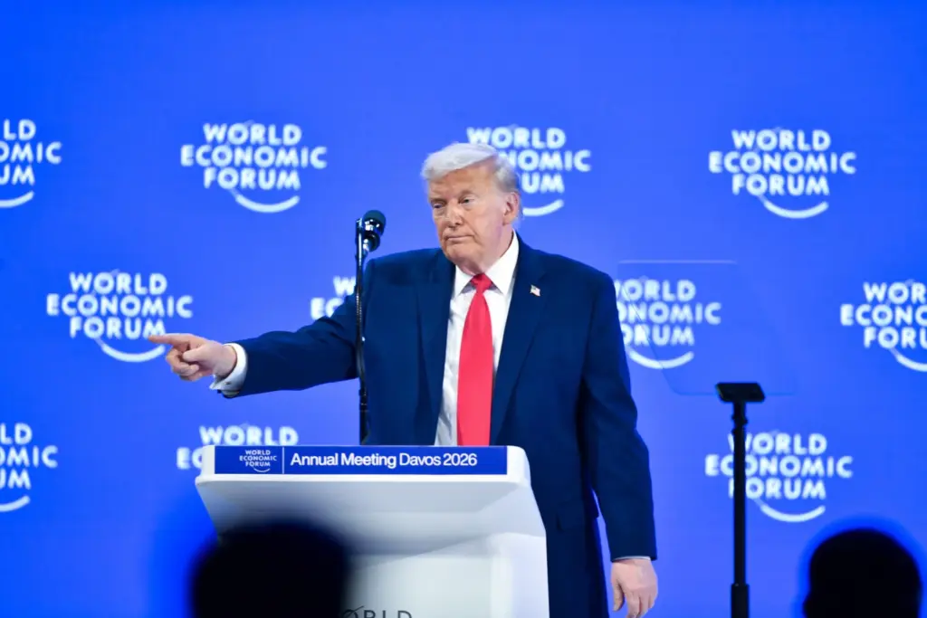 Trump en foro Davos