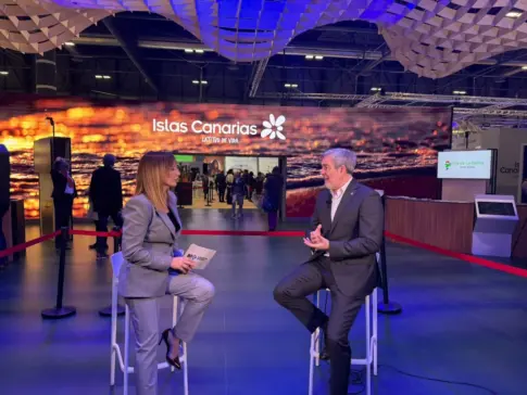 Clavijo aboga en Fitur por un modelo turístico centrado en la calidad y la redistribución de la riqueza