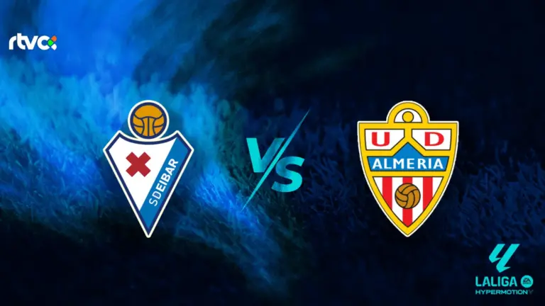 SD Eibar vs UD Almería: horario, alineaciones y minuto a minuto | LaLiga Hypermotion 25-26