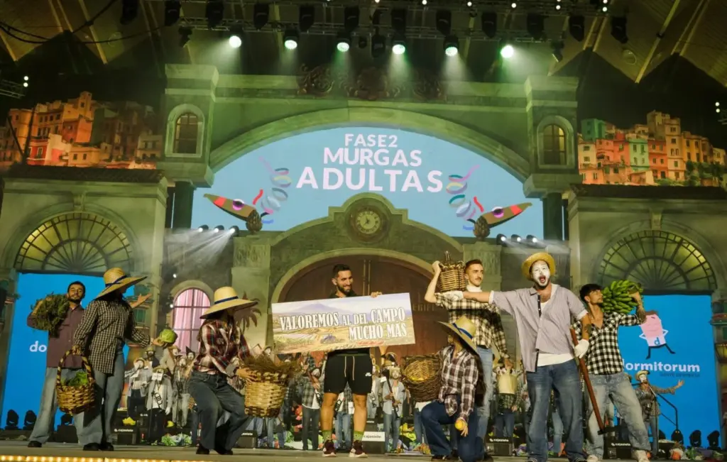 II Fase del Concurso de Murgas de Santa Cruz de Tenerife. Imagen Ayuntamiento de Santa Cruz de Tenerife