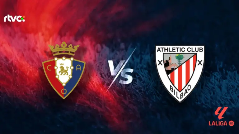 CA Osasuna vs Athletic Club: horario, alineaciones y minuto a minuto | LaLiga EA Sports 25-26