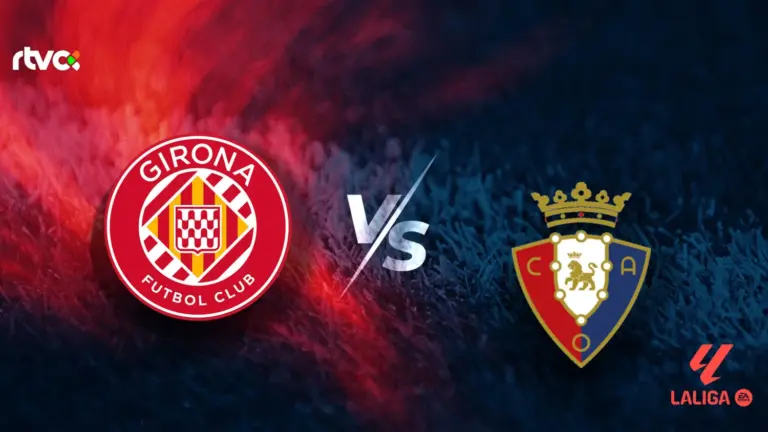 Girona FC vs CA Osasuna: horario, alineaciones y minuto a minuto | LaLiga EA Sports 25-26