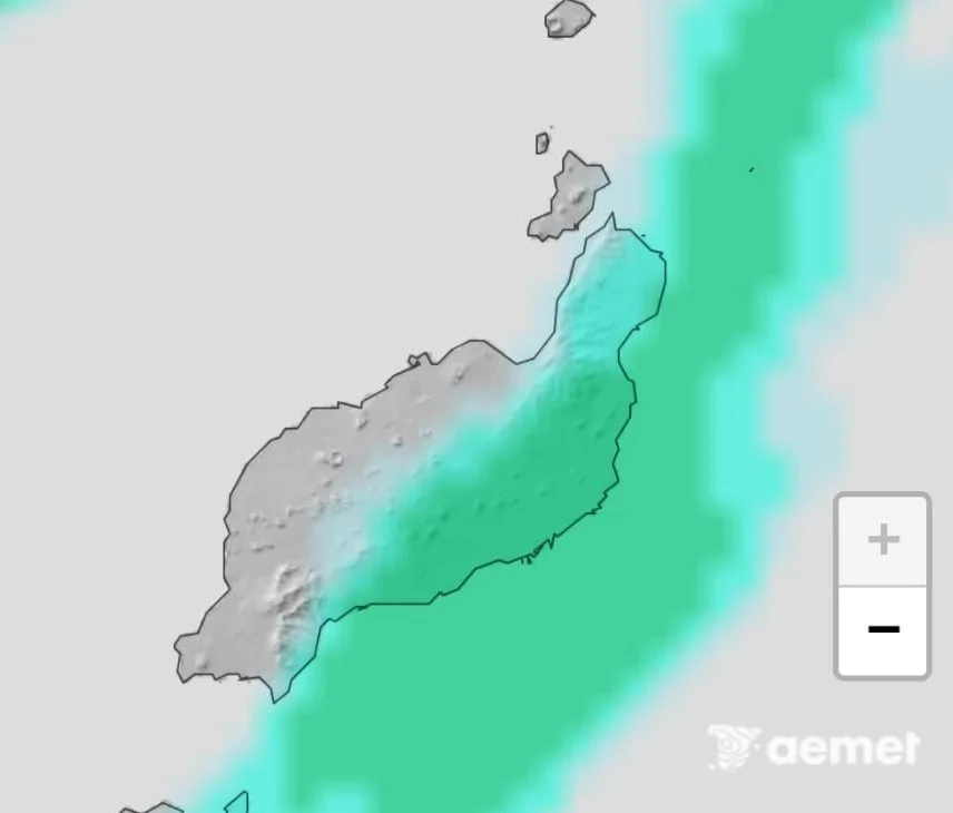Imagen Aemet. Borrasca Francis