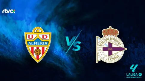 UD Almería vs Deportivo La Coruña: horario, alineaciones y minuto a minuto | LaLiga Hypermotion 25-26