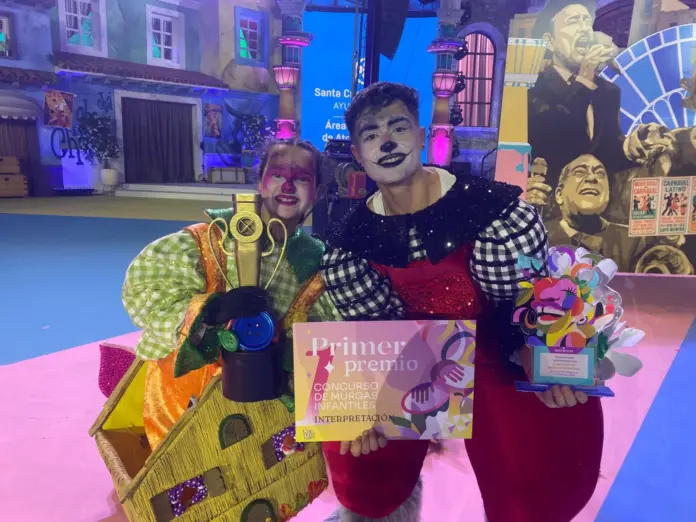 Murga Mamelones primer premio de interpretación del carnaval de Santa Cruz de Tenerife