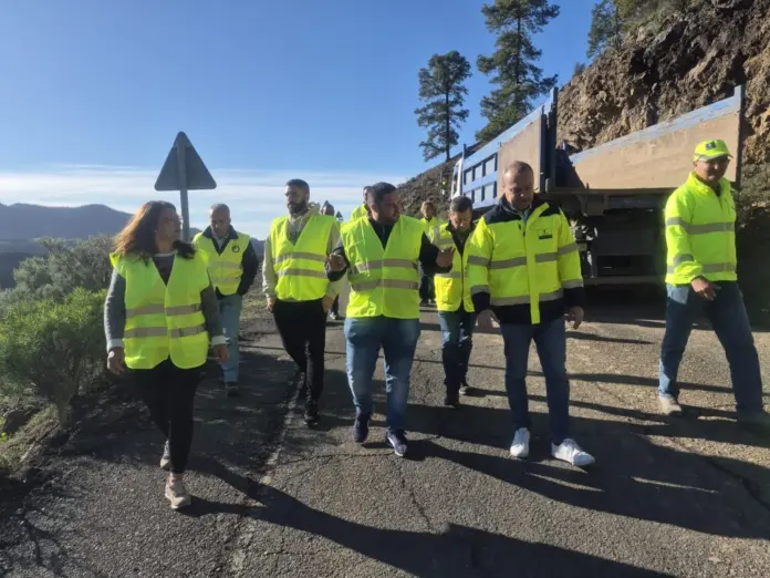 Gran Canaria refuerza la seguridad en la carretera de la Presa de Las Niñas
