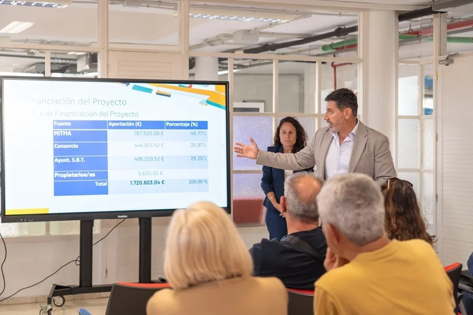 San Bartolomé de Tirajana rehabilitará 32 viviendas de la Urbanización Montaña Clara. Imagen del Ayuntamiento de San Bartolomé de Tirajana.