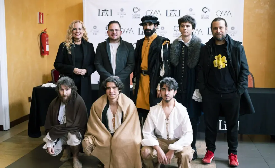 Timaginas Teatro en la presentación del reestreno de 'Magallanes Elcano. La primera vuelta al mundo".