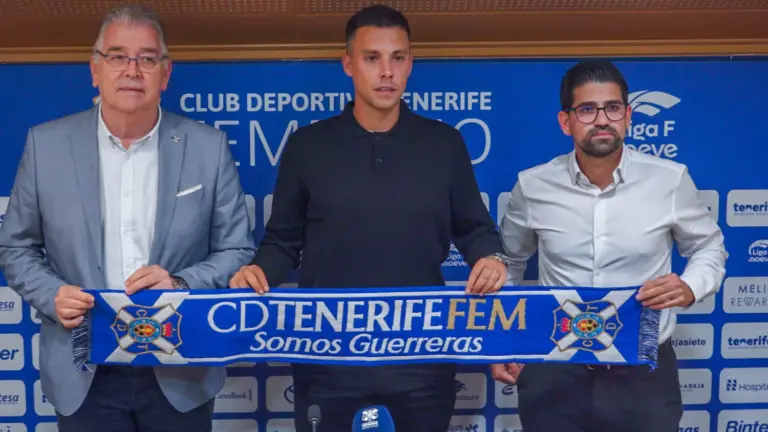 Yerai Martín, presentado oficialmente como nuevo entrenador del Costa Adeje Tenerife