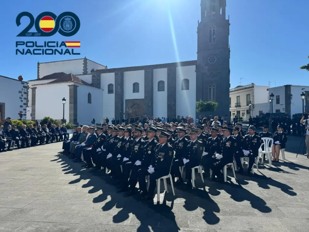 La Policía Nacional celebra su 202 aniversario en Telde