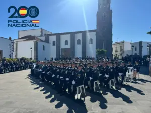 La Policía Nacional celebra su 202 aniversario en Telde