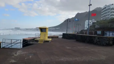 Empeora el estado del mar en Canarias