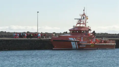 Rescatada una embarcación con 36 inmigrantes al sur de Gran Canaria