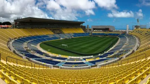 El estadio de Gran Canaria, sede de la final de la Copa de la Reina el 16 de mayo
