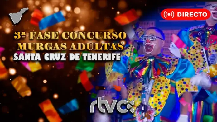 Tercera fase del concurso de Murgas Adultas del Carnaval de Santa Cruz de Tenerife 2026
