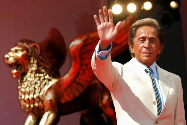 Muere Valentino, el reconocido diseñador italiano