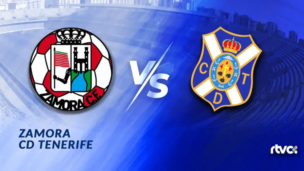 Zamora CF vs CD Tenerife J20 Primera Federación 17 enero 2026