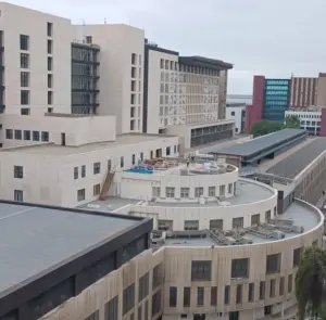 Obras en el Hospital Universitario Insular de Gran Canaria. Imagen cedida
