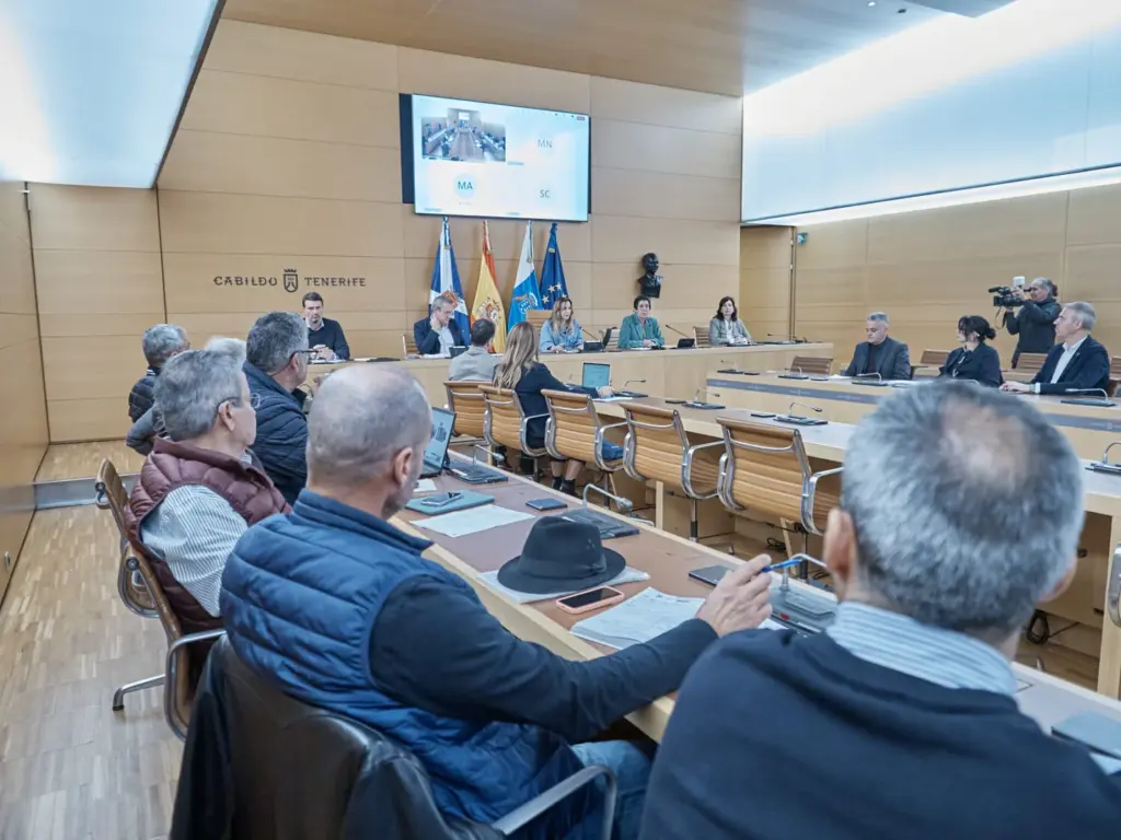 Reunión de la Mesa de la Sequía en la que se ha decidido terminar el 1 de marzo con la declaración de Emergencia Hídrica