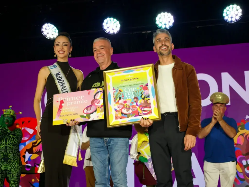 'La Canción de la Risa', de nuevo presente en el Carnaval de Santa Cruz de Tenerife. Imagen Ayuntamiento de Santa Cruz de Tenerife