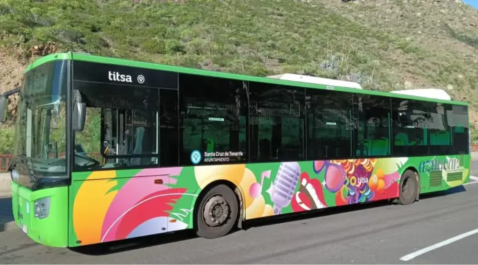 Guaguas carnaval Tenerife