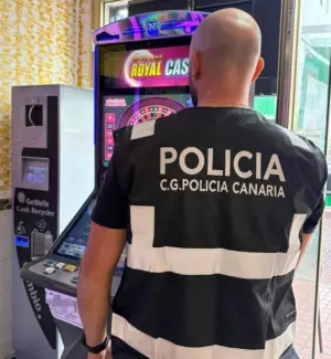 La Policía Canaria propone 20 sanciones tras inspeccionar máquinas recreativas en Tenerife