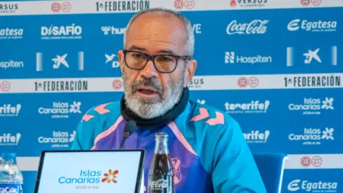Álvaro Cervera: «Mi mensaje a la plantilla es que no estamos mal»