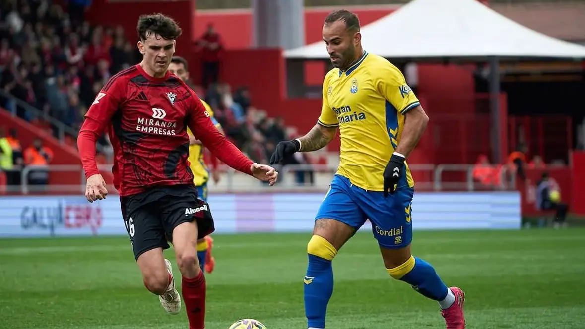 1-1 | La UD Las Palmas consigue un punto en el tiempo de descuento ante el CD Mirandés
