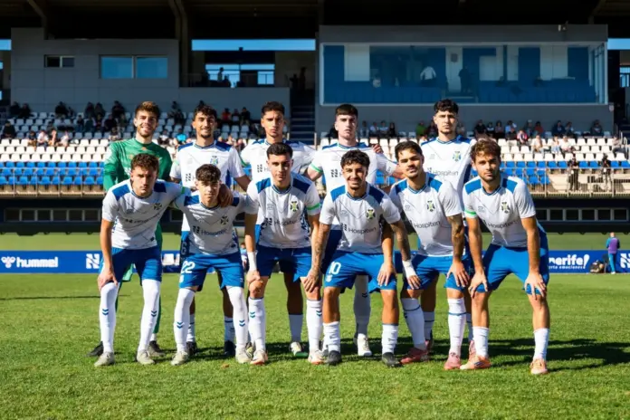 El CD Tenerife B derriba el muro del CF Intercity en el tramo final