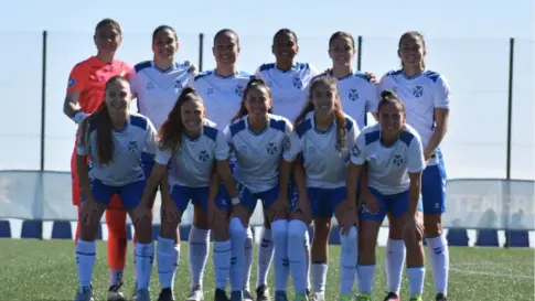 El CD Tenerife Femenino B compite y suma en casa ante el CD Alba Fundación