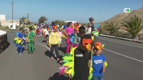 Las escuelas rurales de Fuerteventura se unen para celebrar el carnaval y reivindicar la vida en los pueblos